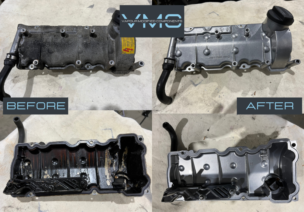 Component restoration before and after