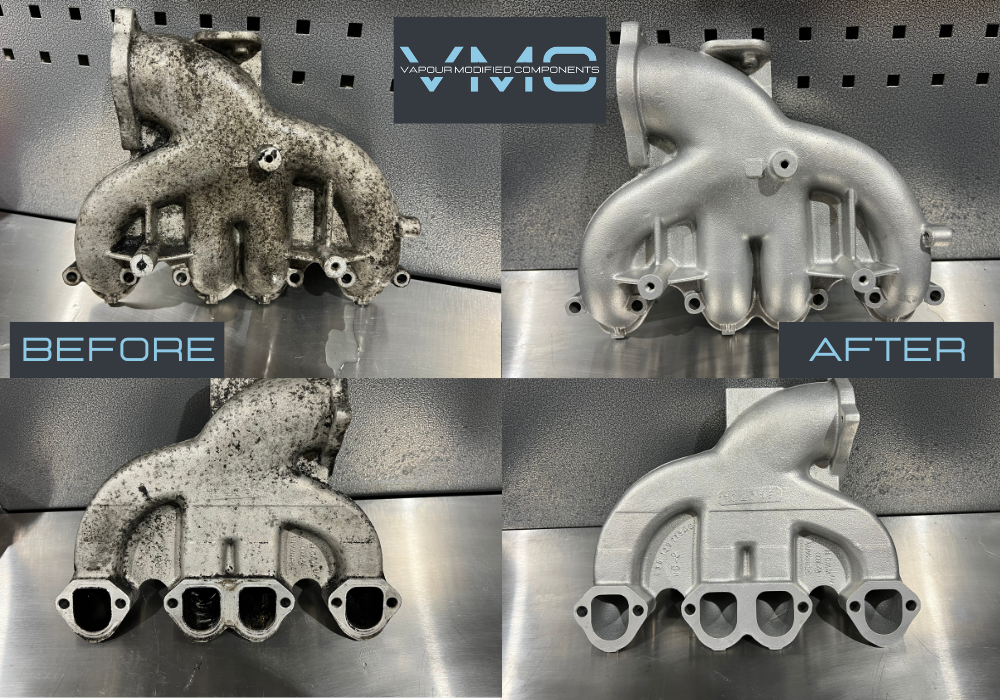 Precision part cleaning result